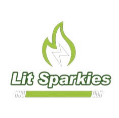 Lit Sparkies – 0477 770 033 Logo